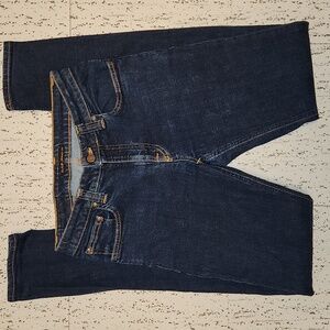 Nudie Jeans Co Skinny Sam Original Twill Navy Blue Skinny Fit Jeans